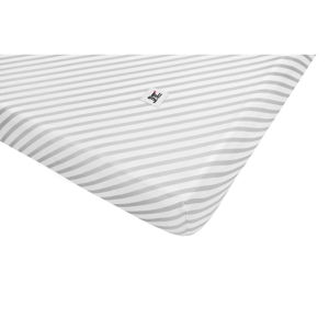 Detská bavlnená plachta BELLAMY Stripes, 80 × 160 cm