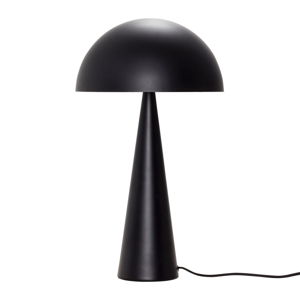 Čierna železná stolová lampa Hübsch Guro