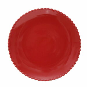 Rubínovočervený kameninový tanier Costa Nova, ø 28,4 cm