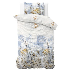 Posteľné obliečky z bavlneného saténu DH Dreamhouse Satin Janine Grey, 140 x 200 cm