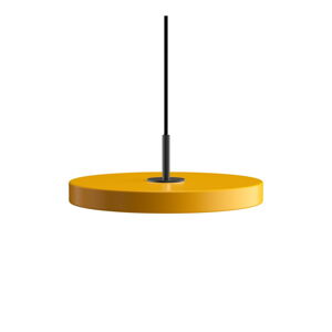 Okrovožlté LED závesné svietidlo s kovovým tienidlom ø 31 cm Asteria Mini – UMAGE