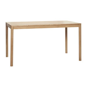 Jedálenský drevený stôl Hübsch Dining Table, 140 × 74 cm