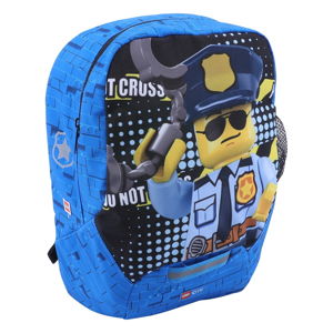 Modrý detský batoh LEGO® Police