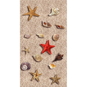Odolný koberec Vitaus Sandria, 50 × 80 cm