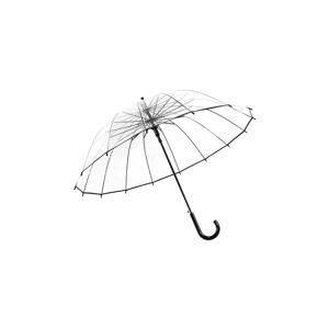 Dámsky transparentný tyčový dáždnik s automatickým otváraním Ambiance Simple, ⌀ 102 cm