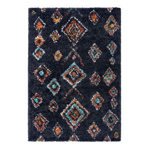 Čierny koberec Mint Rugs Phoenix, 120 x 170 cm