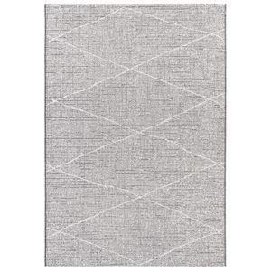 Antracitovobéžový koberec Elle Decor Curious Blois, 192 × 290 cm