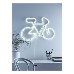 Biela LED dekorácia Markslöjd Bicycle