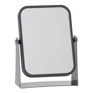 Kozmetické stolové zrkadlo so sivým rámom Zone