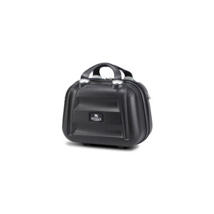 Čierny dámsky príručný cestovný kufrík My Valice SMART BAG LASSO Make Up & Hand Suitcase