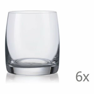 Súprava 6 pohárov na whisky Crystalex Ideal, 290 ml