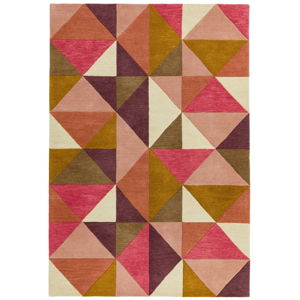 Ružový koberec Asiatic Carpets Kite Pink Multi, 160 x 230 cm