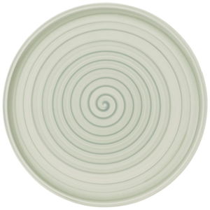 Zeleno-biely porcelánový tanier Villeroy & Boch Artesano Nature, 32 cm