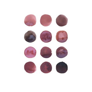 Plagát Bloomingville Wine Dots, 70 × 50 cm