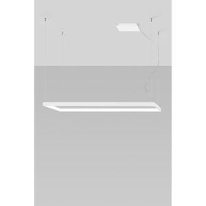 Biele LED závesné svietidlo 130x40 cm Jutila - Nice Lamps