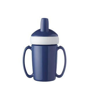 Modrá detská fľaša na vodu Rosti Mepal Trainer Mug