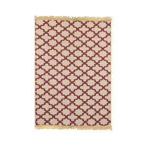 Červený koberec Ya Rugs Claret, 120 × 180 cm