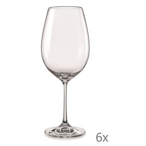 Súprava 6 pohárov na víno Crystalex Viola, 550 ml