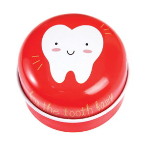 Červená plechová škatuľka Rex London Tooth Fairy