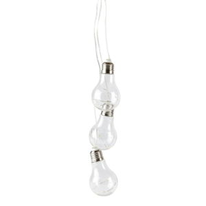Svetelná LED dekorácia Villa Collection Light Bulb, 3 svetielka