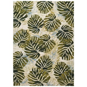 Zelený koberec Universal Tropics Multi, 200 × 290 cm