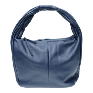 Modrá kožená kabelka s 2 vreckami Isabella Rhea