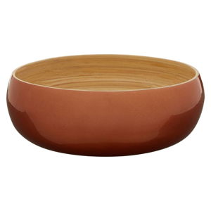 Bambusová miska vo farbe ružového zlata Premier Housowares, ⌀ 30 cm