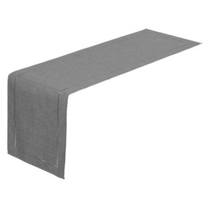 Sivý behúň na stôl Unimasa, 150 x 41 cm