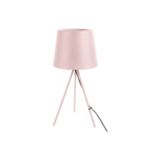 Svetloružová stolová lampa Leitmotiv Classy