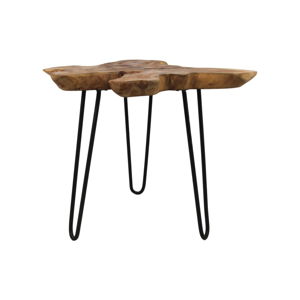 Príručný stolík z teakového dreva HSM collection Kario