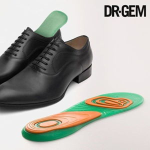 Zeleno-oranžové gélové vložky do topánok InnovaGoods Dr Gem