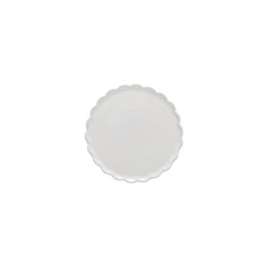 Biely kameninový dezertný tanier Casafina Forma, ⌀ 12 cm