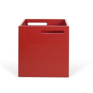 Červený úložný box ku knižniciam TemaHome Berlin