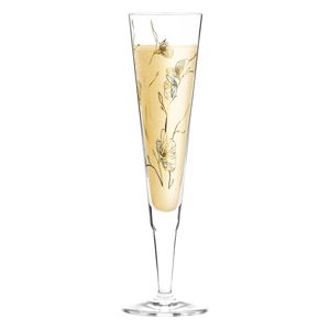 Pohár na šampanské z krištáľového skla Ritzenhoff Marvin Benzoni Windflowers, 210 ml