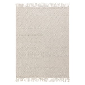 Krémovobiely vlnený koberec 120x170 cm Asra – Asiatic Carpets