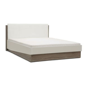 Biela dvojlôžková posteľ Mazzini Beds Dodo, 140 × 200 cm