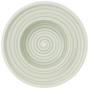Zelený hlboký tanier z porcelánu Villeroy & Boch Artesano Nature, 25 cm