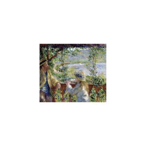 Reprodukcia obrazu Auguste Renoir - By the Water, 50 x 45 cm