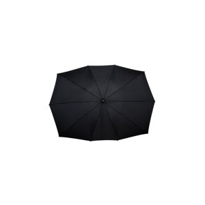 Čierny golfový dáždnik pre dve osoby odolný proti vetru Ambiance Falconetti, dĺžka 150 cm