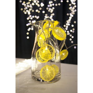 Svetelná LED reťaz Best Season Fruity Lemons, 10 svetielok