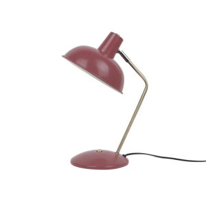 Červená stolová lampa Leitmotiv Hood
