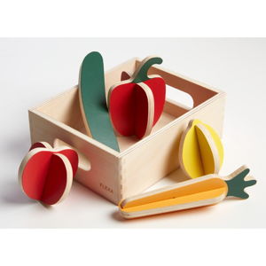 Drevený detský hrací set Flexa Toys Shop Vegetables
