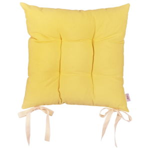 Žltý sedák Mike & Co. NEW YORK Simply Yellow, 41 × 41 cm