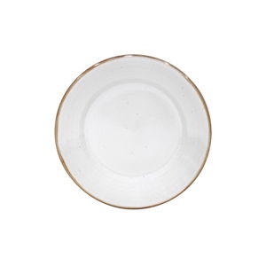 Biely tanier z kameniny Casafina Sardegna, ⌀ 30 cm