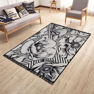 Obojstranný prateľný koberec Kate Louise Doube Sided Rug Blackrose, 140 × 215 cm