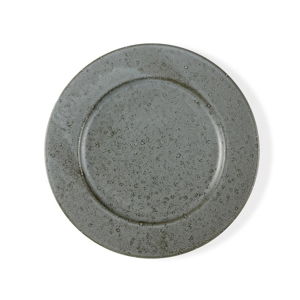 Sivý kameninový plytký tanier Bitz Mensa, priemer 27 cm