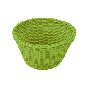 Zelený stolový košík Saleen, ø 18 cm