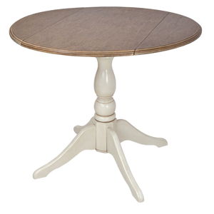Jedálenský stôl z dreva kaučukovníka Livin Hill Limena, ⌀ 92 cm
