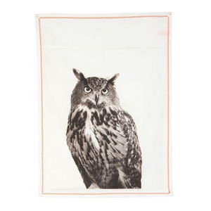 Kuchynská utierka Plain White Owl, 50 × 70 cm
