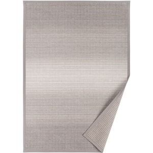 Sivo-béžový vzorovaný obojstranný koberec Narma Moka, 70 × 140 cm